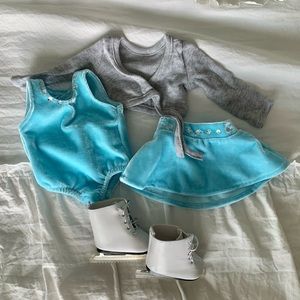 American Girl Doll Ice Skating Outfit